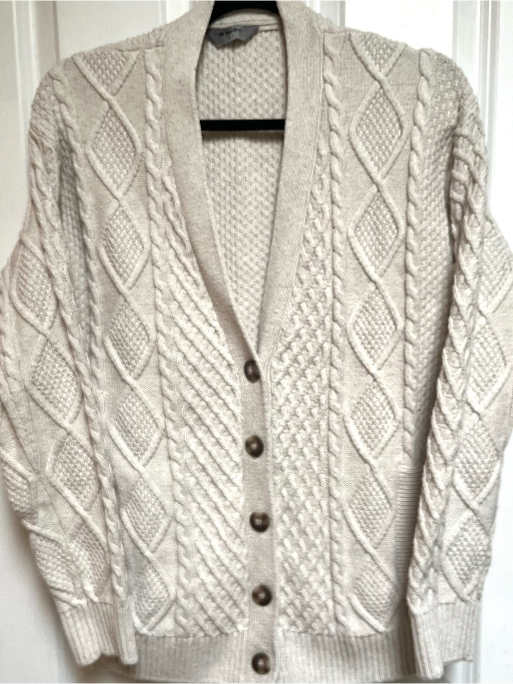 Men’s SZ-S Heritage Fisherman’s
Oatmeal Cardigan - Wind River
